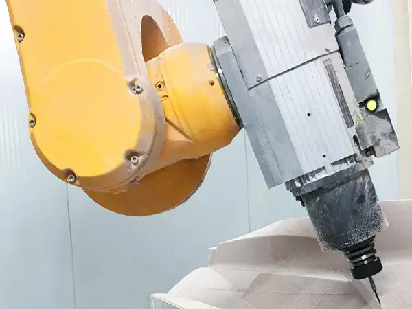 5-axis-cnc-router-machining-foam-robot-prototype