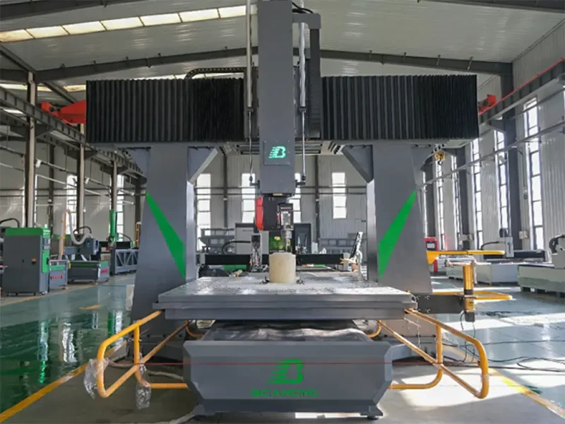 Industrial 5 Axis CNC Router for Complex 3D Composite Projects Workshop View 1