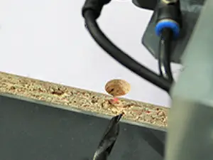 wood-panel-edge-hinge-drilling-process